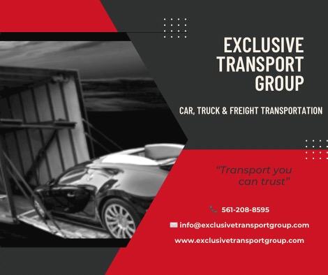 Load shipped by Exclusive Transport Group