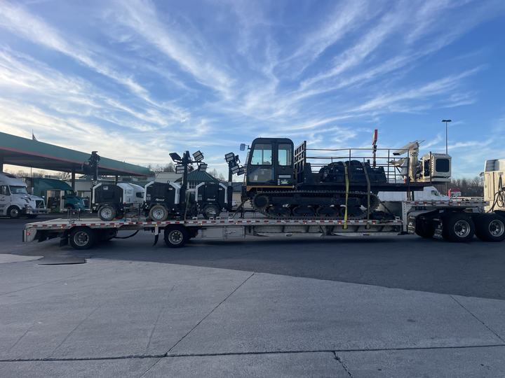 Load shipped by Exclusive Transport Group